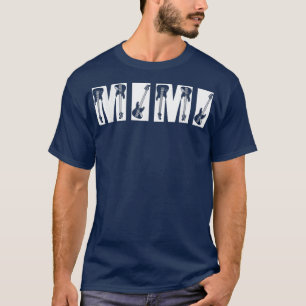 T-shirt Guitariste Mimi Funny Musique Guitare Lover Mères