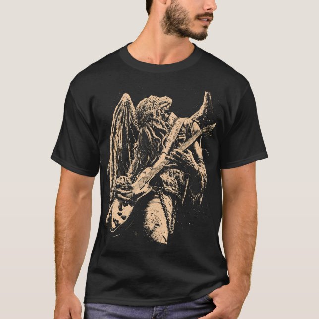 T-shirt Guitariste monstre (Devant)