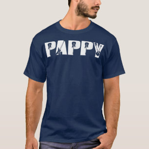 T-shirt Guitariste Pappy Funny Musique Guitare Aînés Pères