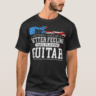 T-shirt Guitariste patriotique américaine 7
