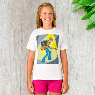 T-shirt Guitariste Rock Musicien Style 70