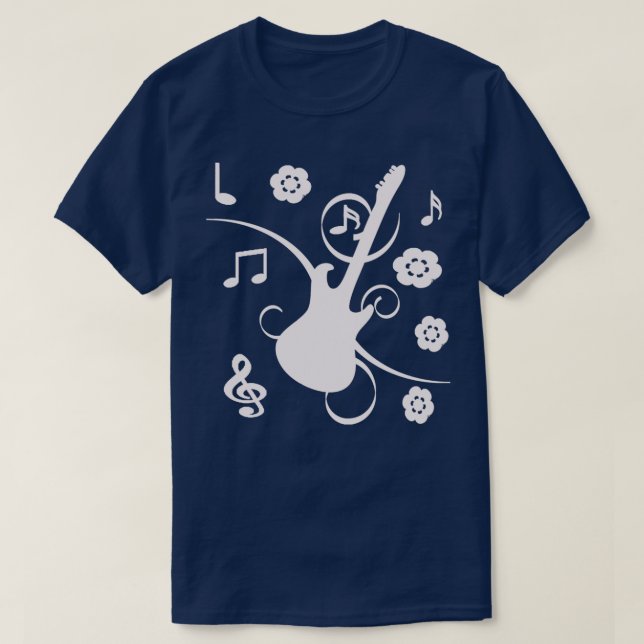 T-shirt guitariste Triblend (Design devant)