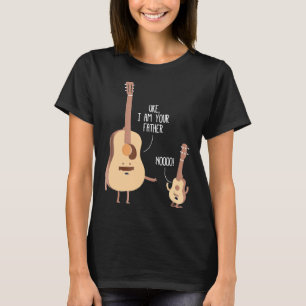 T-shirt Guitariste - Uke Je Suis Ton Père T Shirt Ukulele