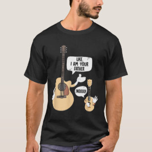 T-shirt Guitariste, Uke Je Suis Ton Père, Ukulele Funny Gu