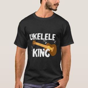 T-shirt Guitariste - Ukelele King Guitariste Guitare Uke I