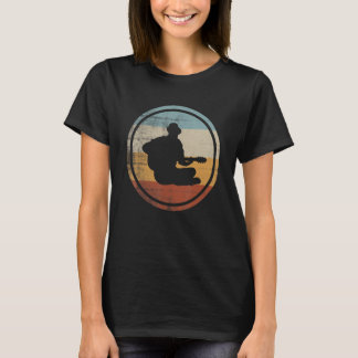 T-shirt Guitariste Vintage rétro Design Musicien de rue Gu