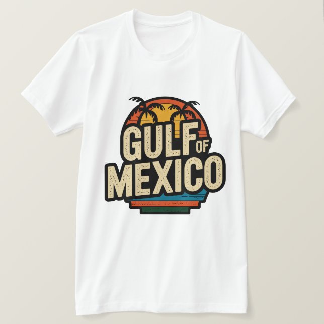 T-shirt "Gulf of Mexico Spirit" 🔥 (Design devant)