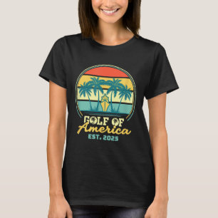 T-shirt Gulf Of Usa America Shirt Est 2025 Retro Vintage B