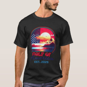 T-shirt Gulf Of Usa America Shirt Est 2025 Retro Vintage B