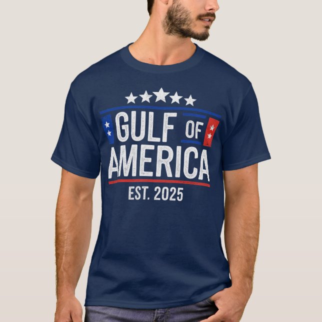 T-shirt Gulf of USA Est 2025 Patriot Edition (2) (Devant)
