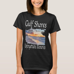 T-shirt Gulf Shores Mémoires inoubliables Matching Famille