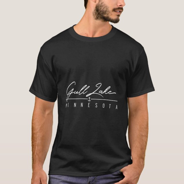 T-shirt Gull Lake Mn (Devant)
