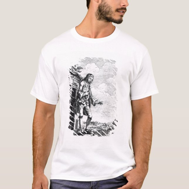 T-shirt Gulliver parmi les Lilliputians (Devant)