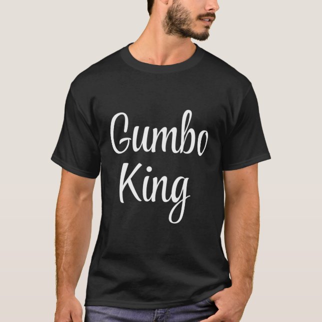 T-shirt Gumbo King (Devant)