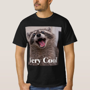 T-shirt Gumbus Raton laveur très cool