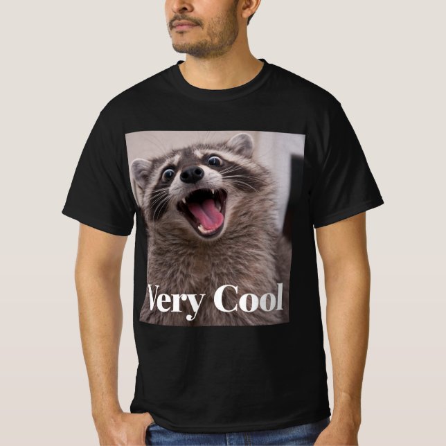 T-shirt Gumbus Raton laveur très cool  (Devant)