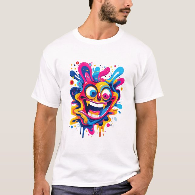 T-shirt gummigoo, gummigoo tadc, gummigoo x pomni (Devant)
