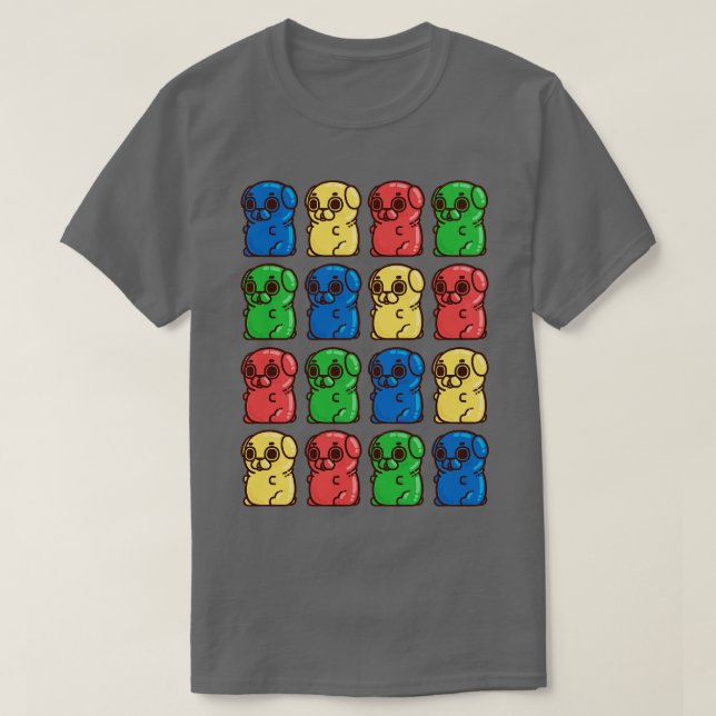 T-shirt Gummy Puglie (Design devant)