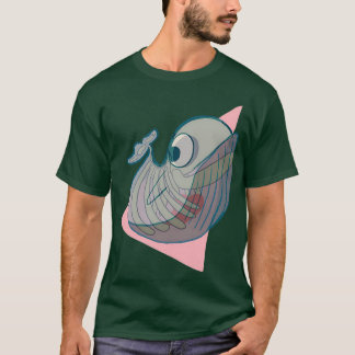 T-shirt GummyWhale l'autre baleine blanche