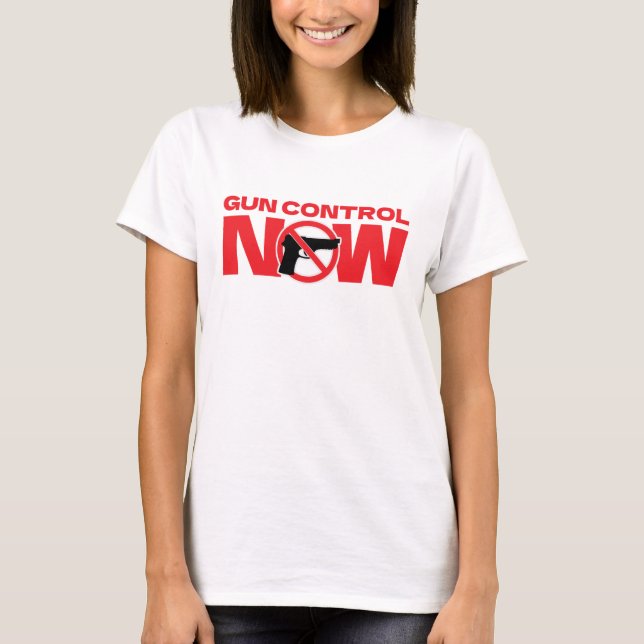 T-shirt Gun Control Now Activism (Devant)