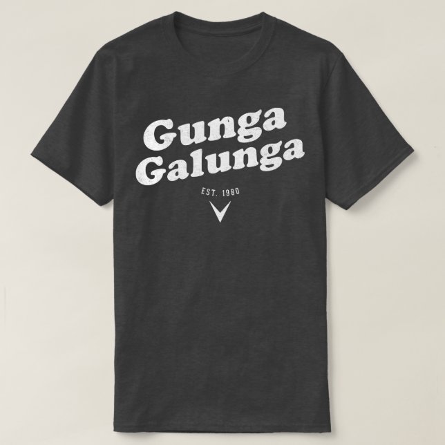 T-shirt Gunga Galunga Est 1980 vintage (Design devant)