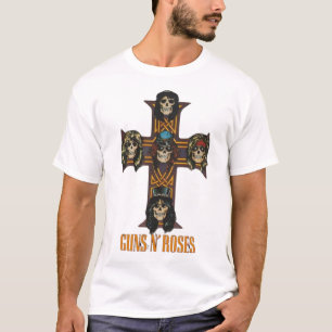T-shirt Guns N' Roses Appetite for Destruction Crâne Croix