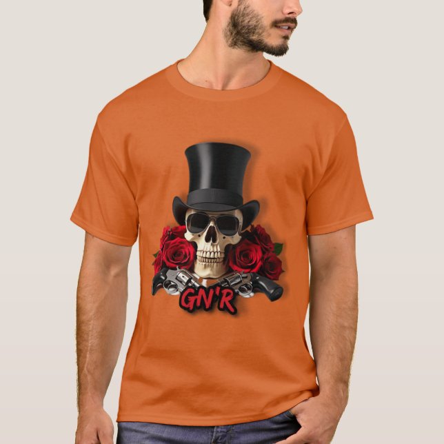 T-shirt Guns N Roses funny (Devant)