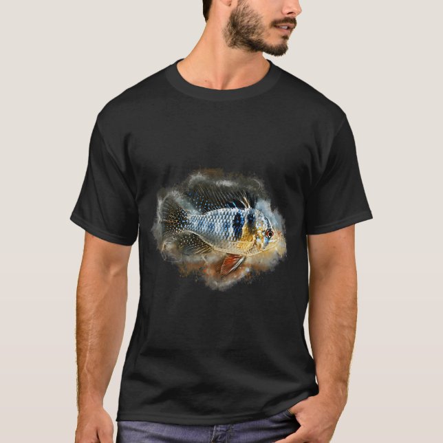 T-shirt Guppy rouge (Devant)