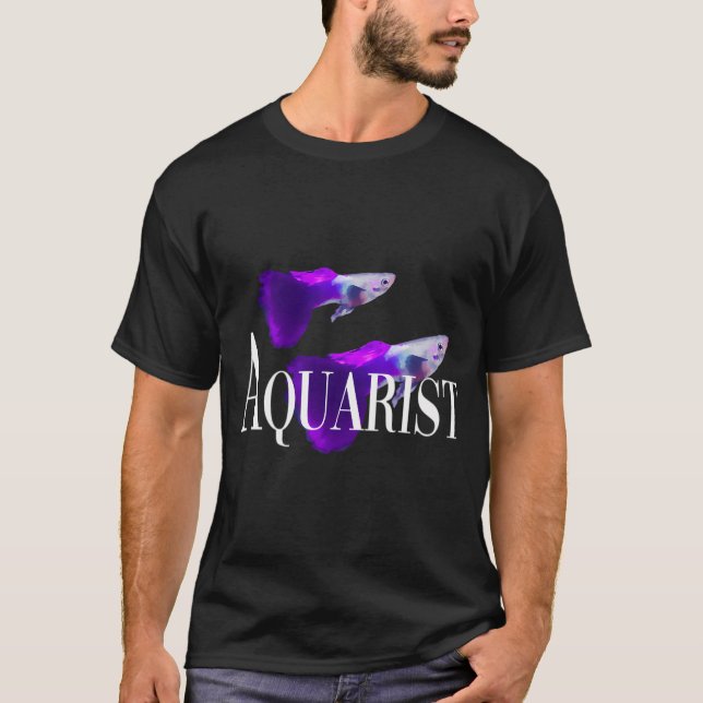 T-shirt Guppy violet (Devant)