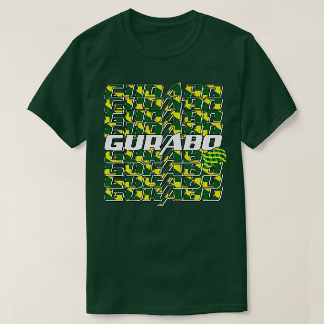 T-shirt Gurabo Cascade texte 3 (Design devant)