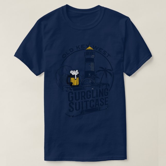 T-shirt Gurgling Valise Old Key West Orlando Resort (Design devant)