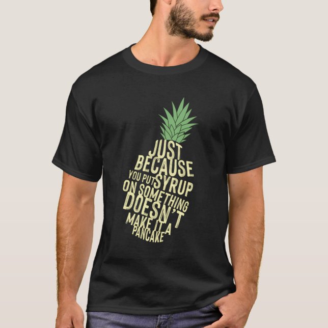 T-shirt Gus Et Spencer Funny Pineappy Psych (Devant)
