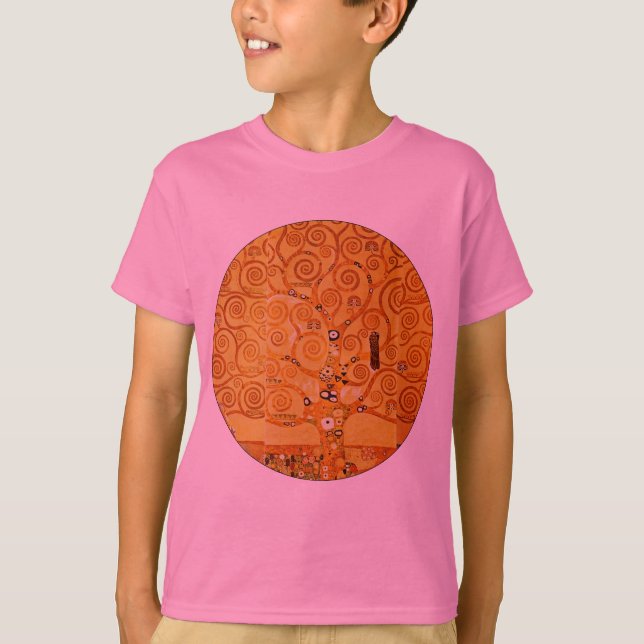 T-shirt Gustav Klimt Arbre de Vie : Symboliste Art Nouveau (Devant)