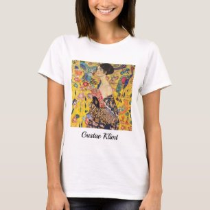 T-shirt Gustav Klimt - Dame au éventail