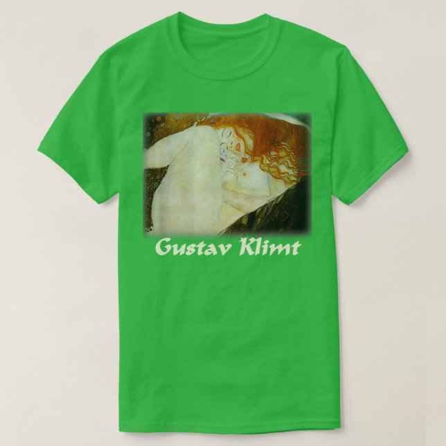 T-shirt Gustav Klimt Danae 2 (Design devant)
