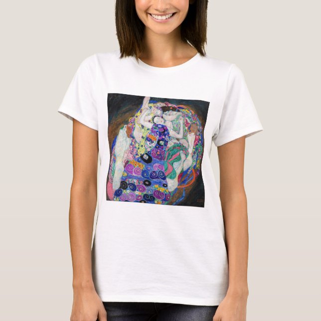 T-shirt Gustav Klimt - La Vierge (Devant)