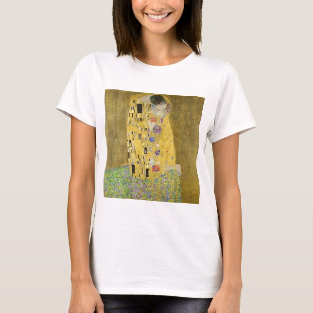 T-shirt Gustav Klimt Le Baiser (Devant)
