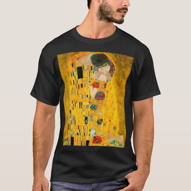 T-shirt Gustav Klimt Le Baiser (Devant)