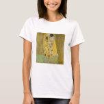 T-shirt Gustav Klimt - Le baiser<br><div class="desc">The Kiss / Der Kuss - Gustav Klimt en 1907-1908</div>