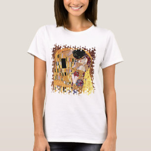 T-shirt Gustav Klimt - Le baiser - Art Nouveau Vintage