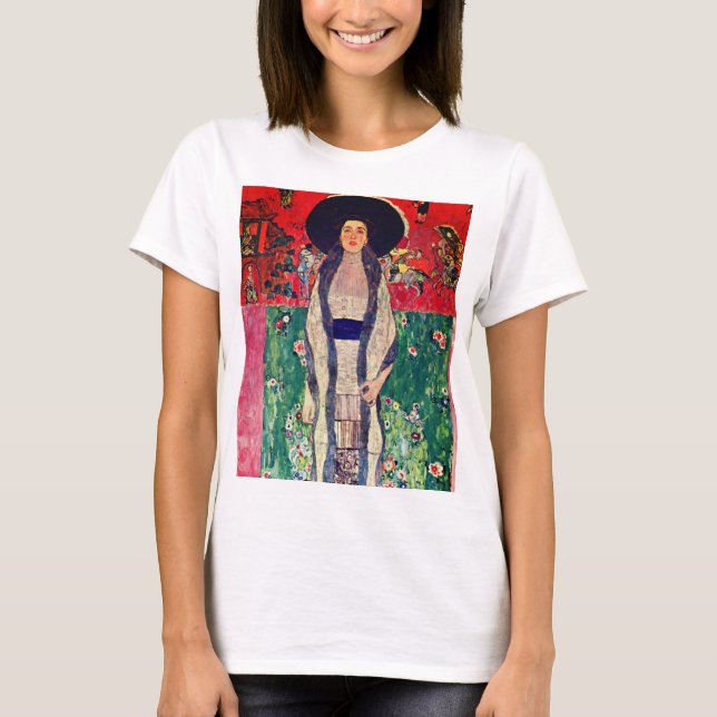 T-shirt Gustav Klimt Portrait d'Adele Bloch-Bauer II (Devant)