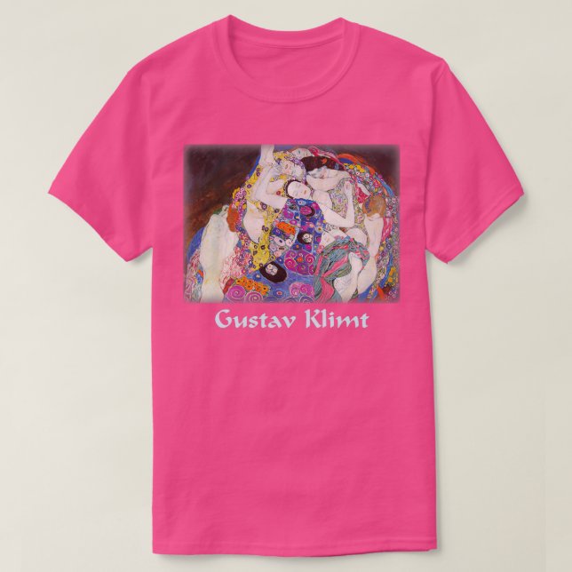 T-shirt Gustav Klimt Virgin (Design devant)