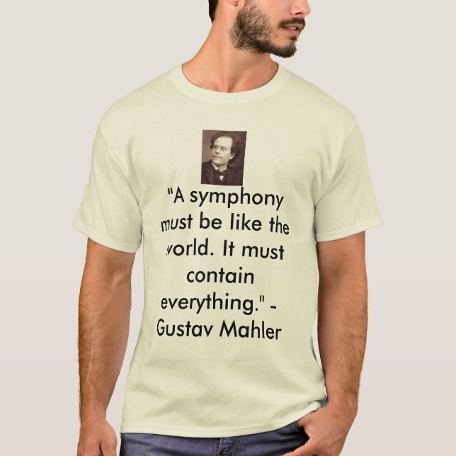 T-shirt Gustav Mahler (Devant)