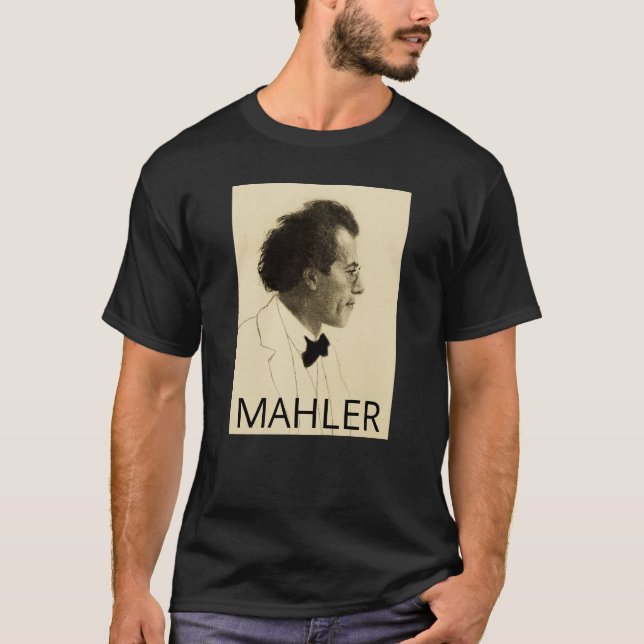T-shirt Gustav Mahler (1902, portrait) (Devant)