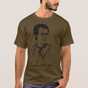 T-shirt Gustav Mahler Chef d'orchestre autrichien Musique