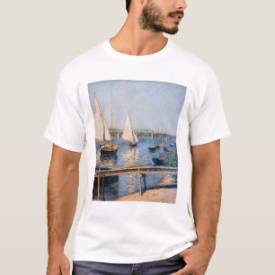 T-shirt Gustave Caillebotte - Bateaux à voile à Argenteuil