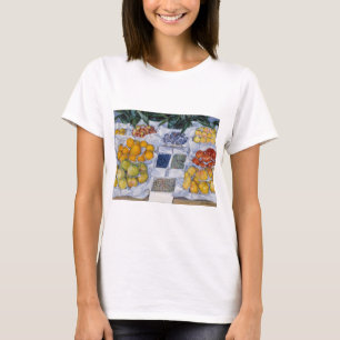 T-shirt Gustave Caillebotte - Fruits disposés sur un prése