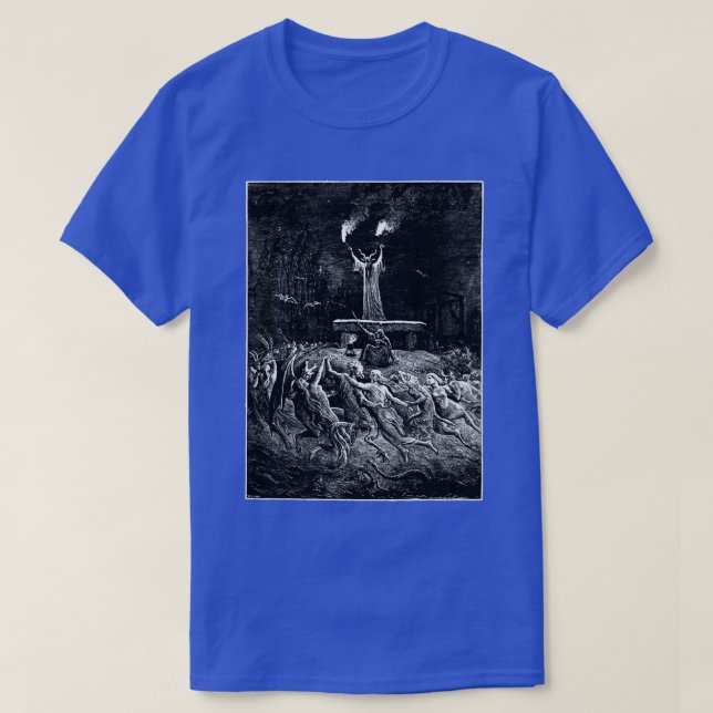 T-shirt Gustave Dor dansant le Sabbat (Design devant)