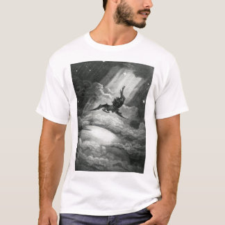 T-shirt Gustave Doré Paradise Lost Fall to Earth Active T-