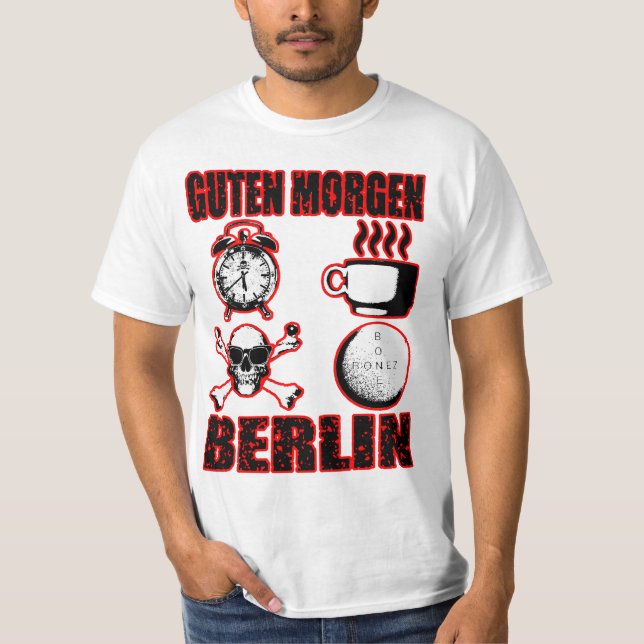T-SHIRT GUTEN MORGEN BERLIN III (Devant)